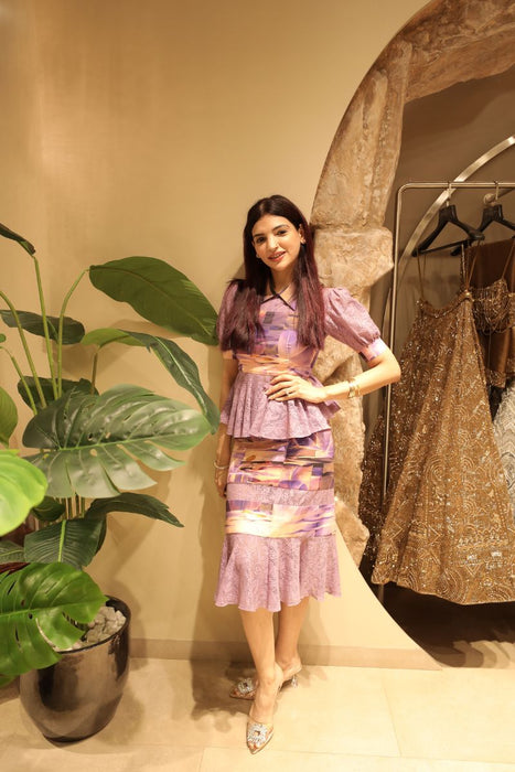 CALATHEA BLOOM SKIRT SET