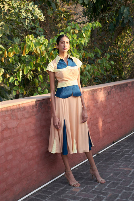 PEACHY FUZZ SKIRT | Roze2.11