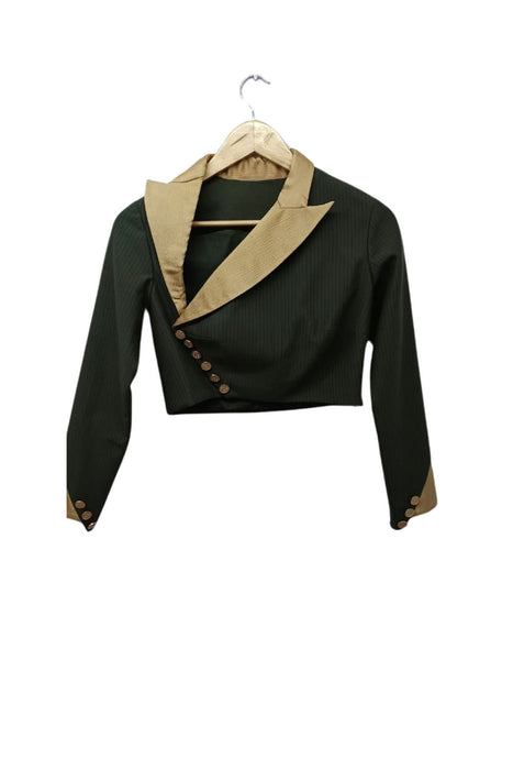 Constantine Crop Blazer | Roze2.11