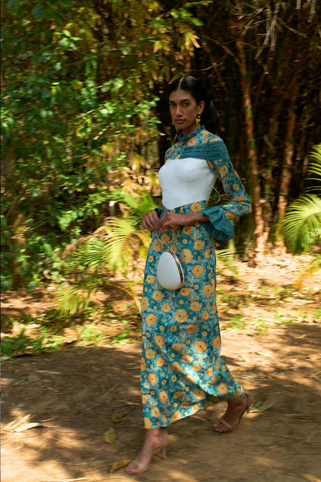 CORSET MAXI DRESS | Roze2.11