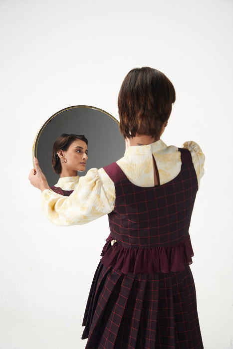 Jacquard Blouse | Roze2.11