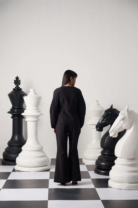 BOOKWIN BLACK PANT SET