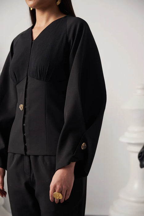 BOOKWIN BLACK BLAZER