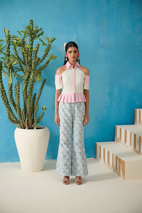 ALBRIGHT DENIM PANT COORD SET