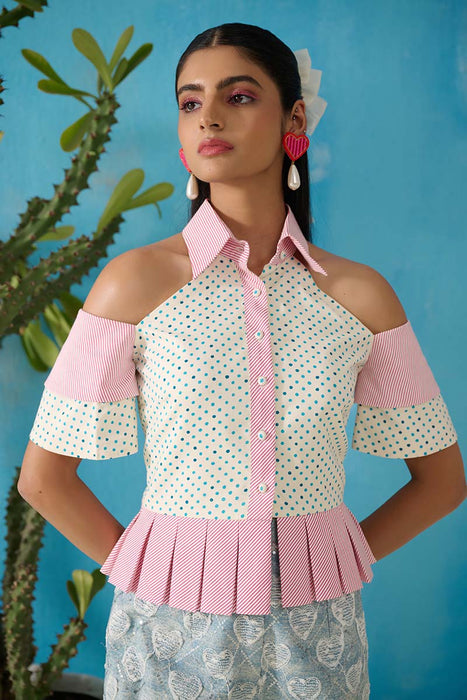 ALBRIGHT DENIM PANT COORD SET