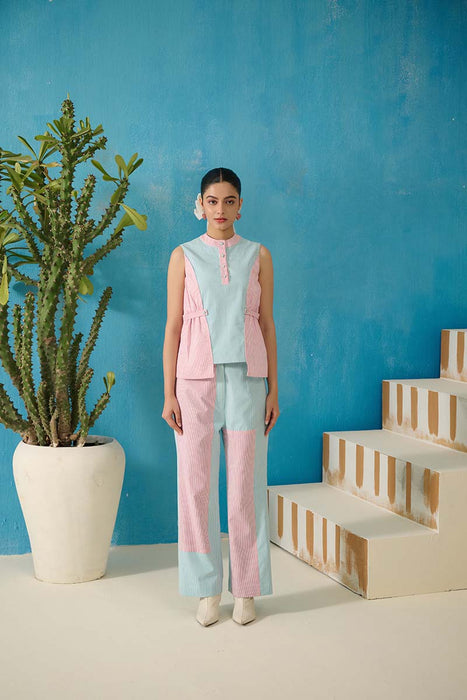 RIDE SLEEVELESS TOP PANT COORD SET