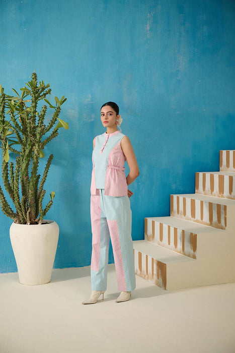 RIDE SLEEVELESS TOP PANT COORD SET