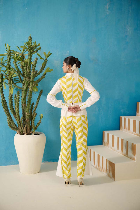 MORENO SHIRT-BOOT CUT TROUSERS COORD SET