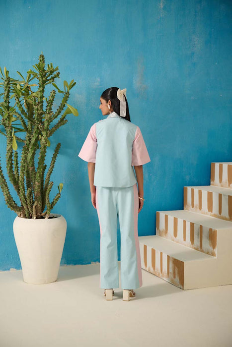 BIGELOW PATTERN ON PATTERN SHIRT