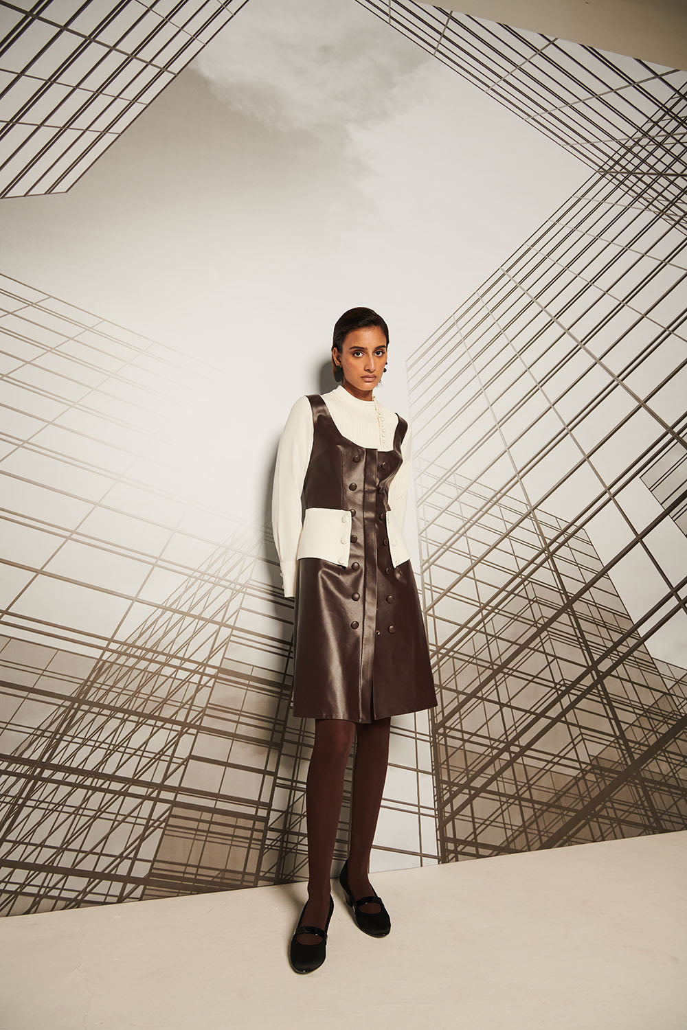 Pintuck Shirt | Roze2.11