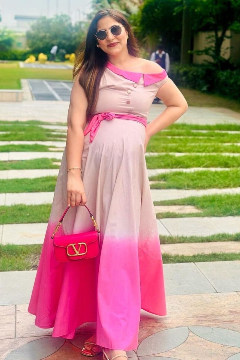 PINK OMBRE DRESS