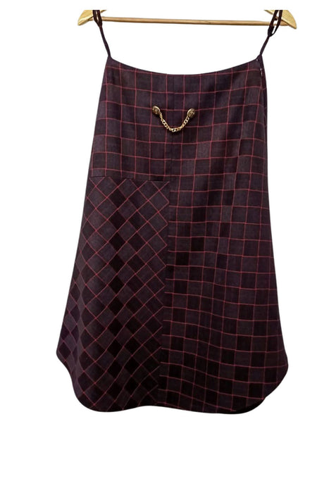 Oran Bias Panel Skirt | Roze2.11