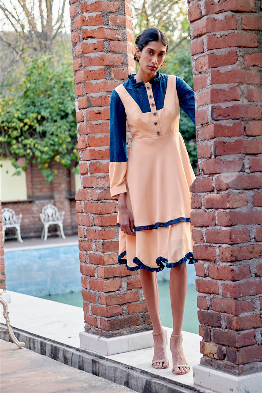 sorbet color palette dress​