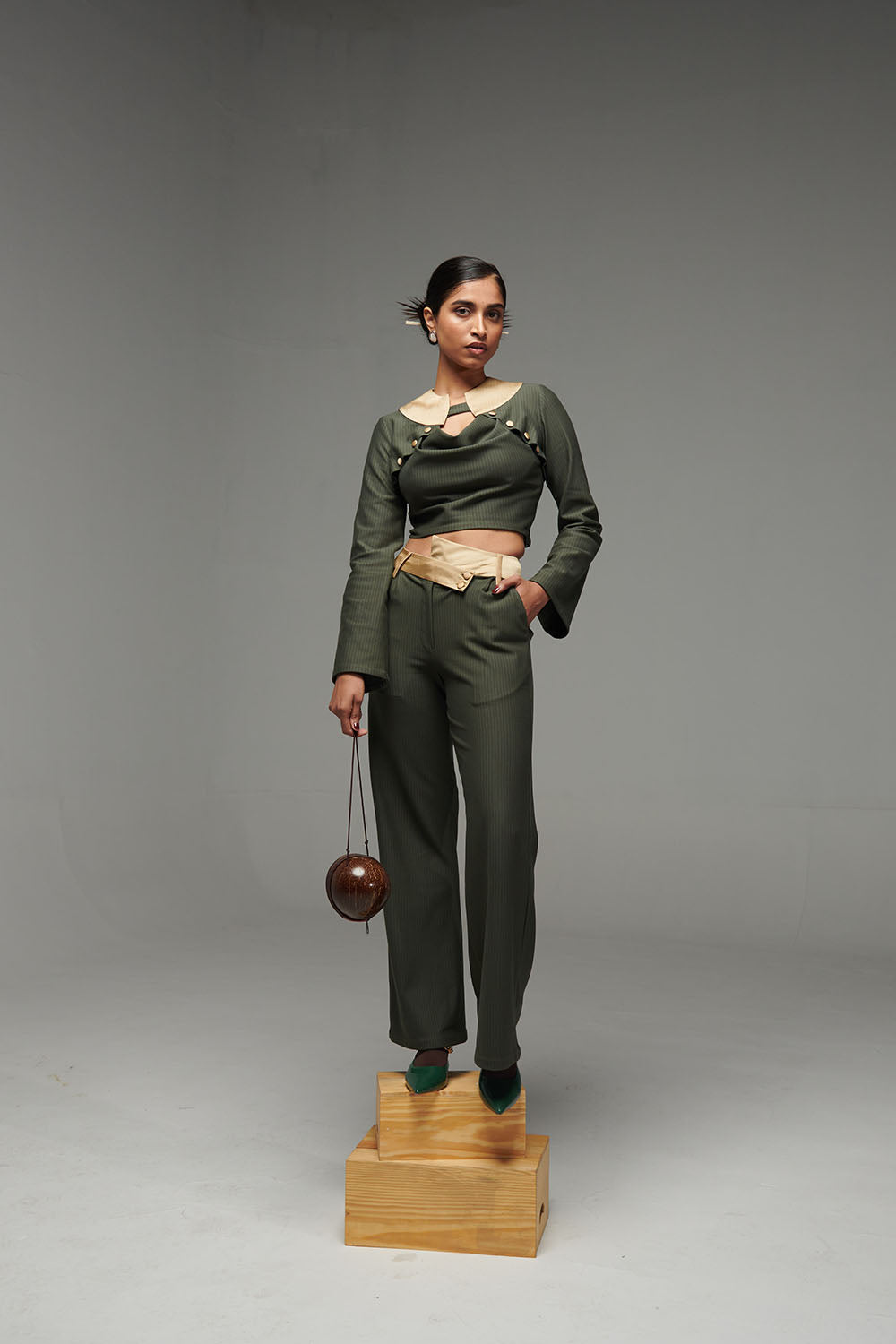 Waistband Pants | Roze2.11