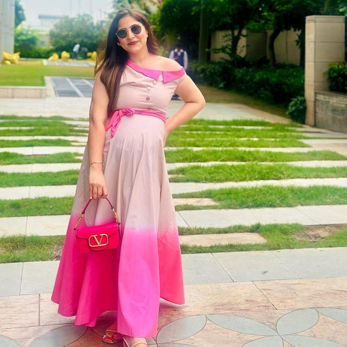 PINK OMBRE DRESS