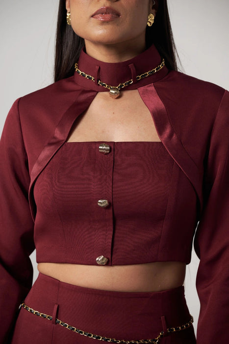 ENDGAME CROP BLAZER